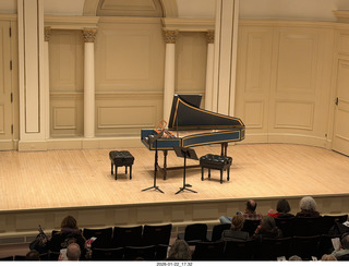 210 a2r. New York City - Manhattan - Carnegie Hall - Rachell Ellen Wong and David Belkovski stage