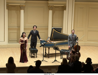 215 a2r. New York City - Manhattan - Carnegie Hall - Rachell Ellen Wong and David Belkovski