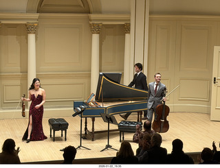220 a2r. New York City - Manhattan - Carnegie Hall - Rachell Ellen Wong and David Belkovski