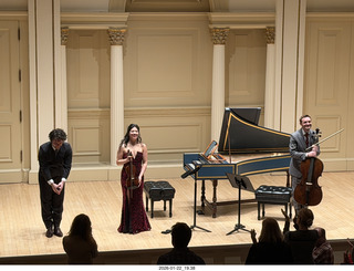 223 a2r. New York City - Manhattan - Carnegie Hall - Rachell Ellen Wong and David Belkovski