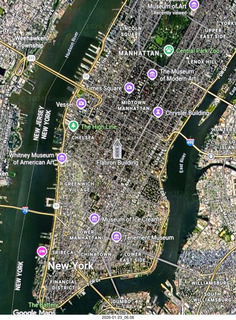 New York City - Manhattan map