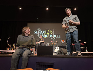 Mesa Arts Center - Simon and Garfunkle Story - Adam with VIP badge