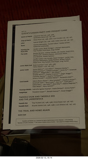 Ballet Arizona - Alice in Wonderland program