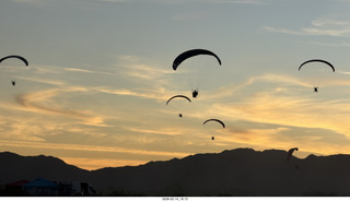 Arizona Flying Circus - PPGs - sunset