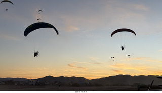 Arizona Flying Circus - PPGs - sunset