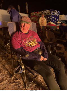 Arizona Flying Circus - night - fire - Adam