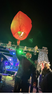 Arizona Flying Circus - floating fire lights