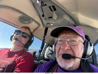 Tyler and Adam flying N8377W