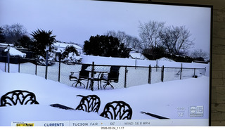 TV weather - snow