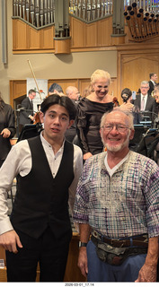 Arizona Flying Circus - night - Christmas trees on fire - Adam - Tyler - Mo