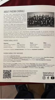 Phoenix Trinity Episcopal Cathedral - Phoenix Chorale and Floriani - Chant and Polyphony - program