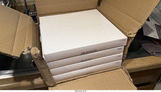 box of ReVox Horch House master-dub tapes