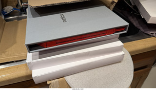 box of ReVox Horch House master-dub tapes