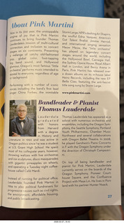 Chandler Arts - Pink Martini - program