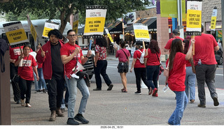 What are they protesting here?