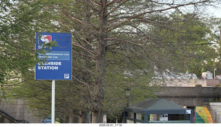 Glenside train station sign