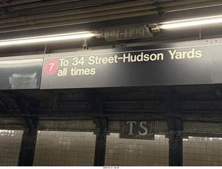 New York City - subway station