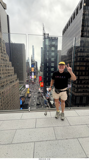 New York City - One Times Square + Adam
