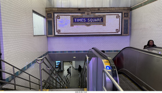 New York City - subway station - Times Square