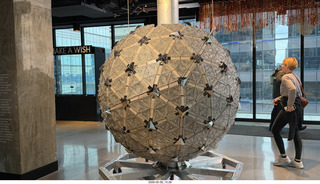 New York City - One Times Square - ball sculpture